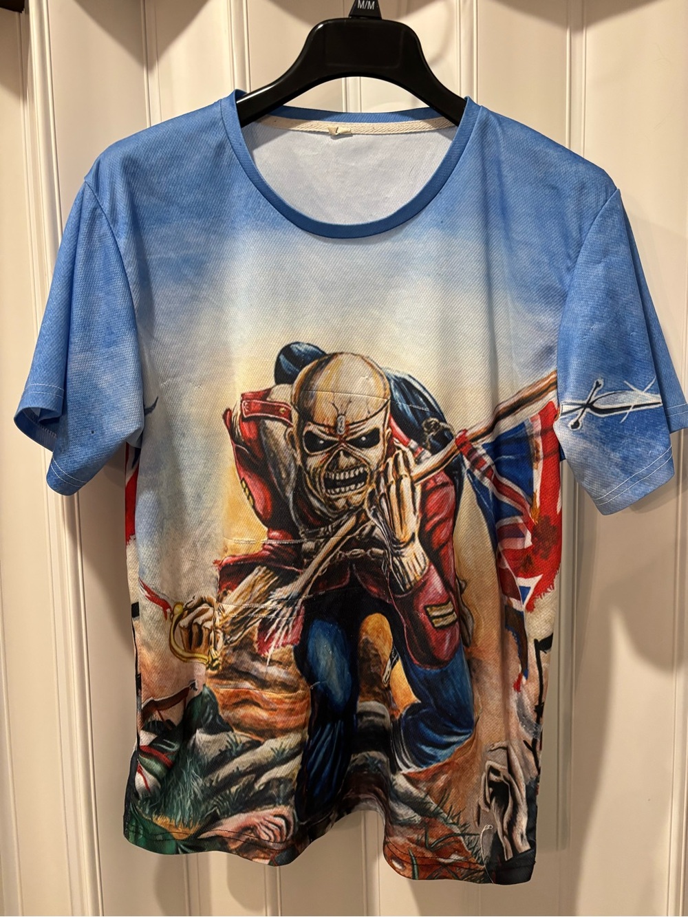 Iron Maiden T Shirt Trooper Size Large